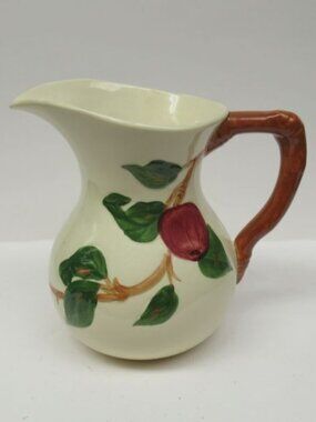 Franciscan China APPLE 6 3/4 Inch High 28 Ounce Milk Pitcher